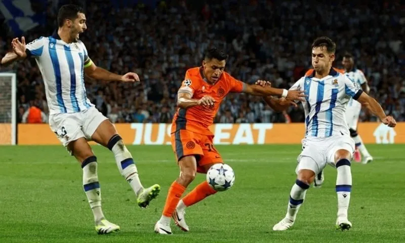 Real Sociedad đấu với Inter bao nhiêu lần trong quá khứ?