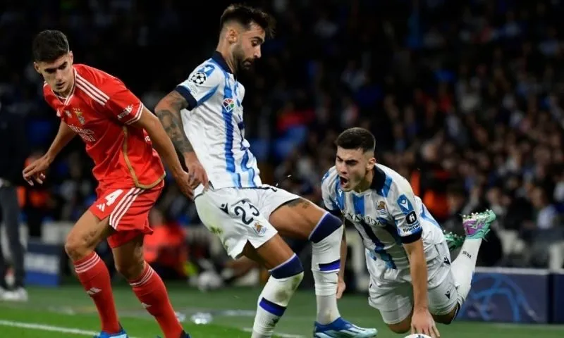 Số liệu thống kê về Real Sociedad gặp Benfica 